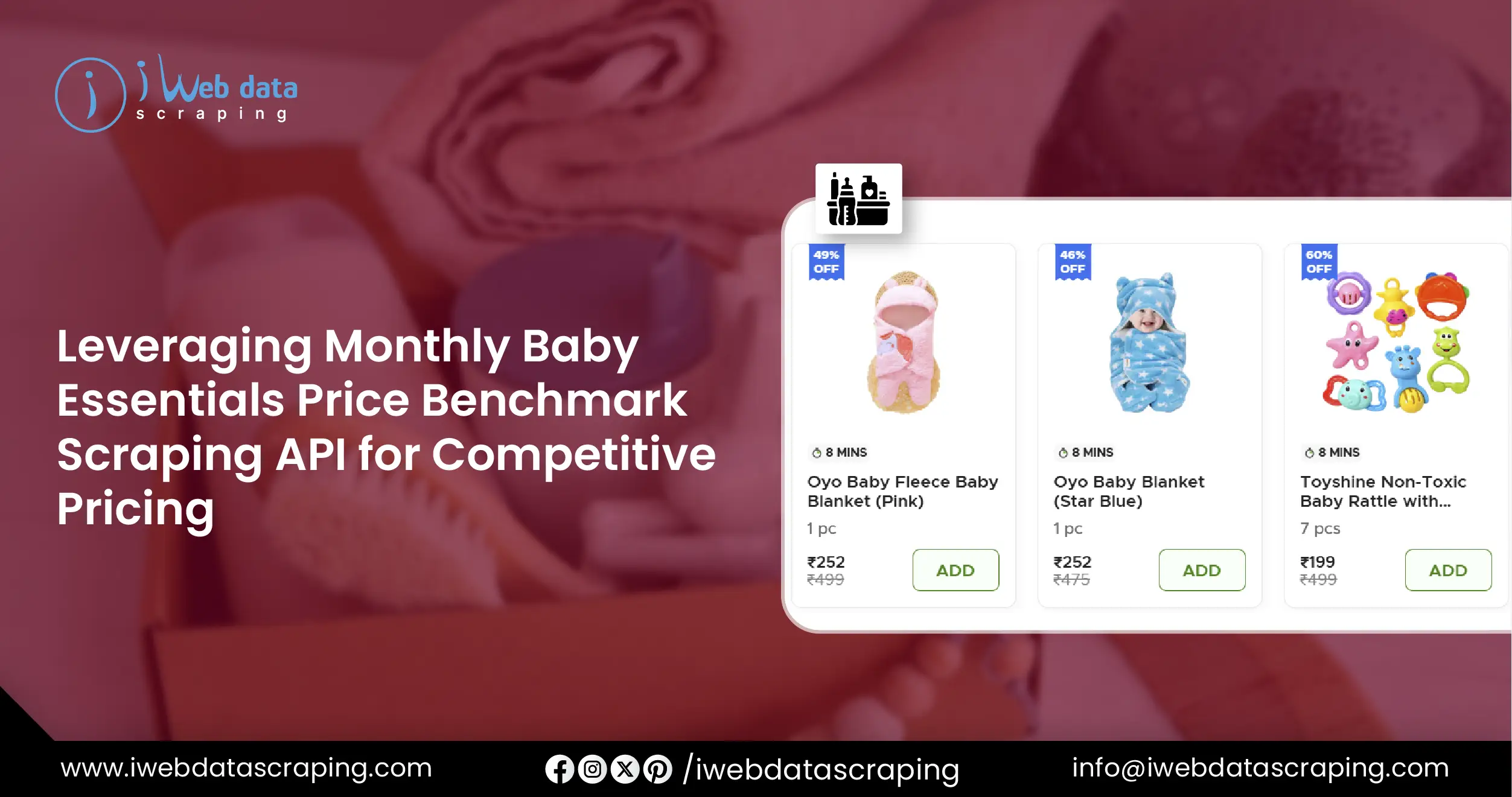 Monthly Baby Essentials Price Benchmark Scraping API for Competitive Pricing